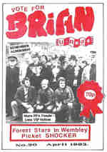 Brian Issue30 Apr1992 Nottingham Forest Fanzine P1