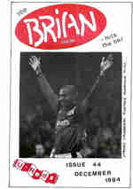Brian Issue44 Dec1994 Nottingham Forest Fanzine P1