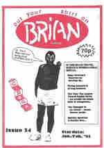 Brian Issue34 Janfeb1993 Nottingham Forest Fanzine P1
