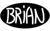 Brian Logo black and white